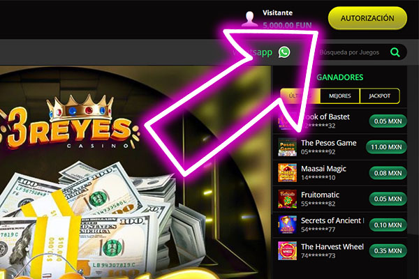 Tres Reyes Casino Online en México: Obtén un Bono de Bienvenida